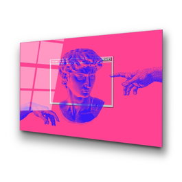 Wallity Pintura Decorativa de Vidrio Templado UV-766 70 x 100 cm Multicolor
